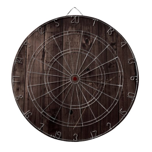 Woodenwand Dartbord (Voorkant)