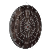 Woodenwand Dartbord (Voorkant Links)