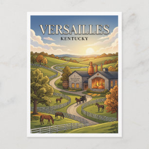 Woodford Reserve Distillery Versailles Kentucky Briefkaart