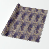 Woodgrain Art Cadeaupapier (Uitgerold)