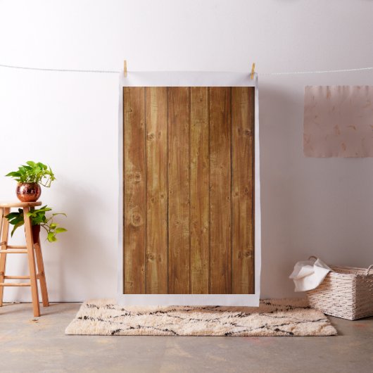 Woodgrain Brown Fabric Stof (Voorbeeld)