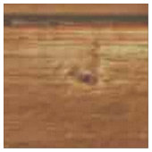 Woodgrain Brown Fabric Stof (Close Up)