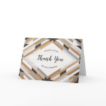 Woodgrain Collage Neutraal Baby shower dank u