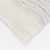 Woodgrain Couple's Initialen Personalized Wedding Fleece Deken (Hoek)