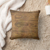 Woodgrain Rustic Country cowboyWedding Kussen (Deken)