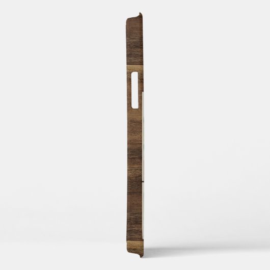 Woodgrain Rustic Wood Selfie Foto Collage Case-Mate iPhone Case (Achterkant / Rechts)