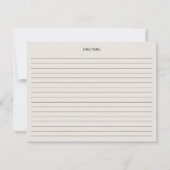 Woodgrain uit de keuken van Monogram Recipe (Achterkant)