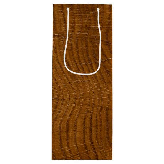 Woodgrain Wijn Cadeautas (Voorkant)