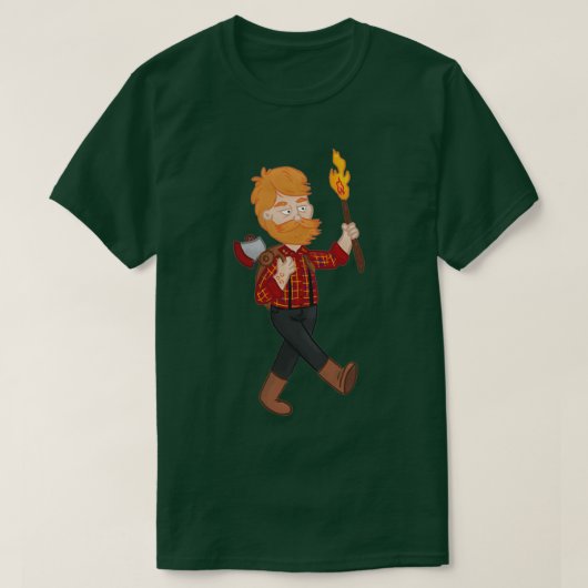 Woodie T-shirt (Design voorkant)