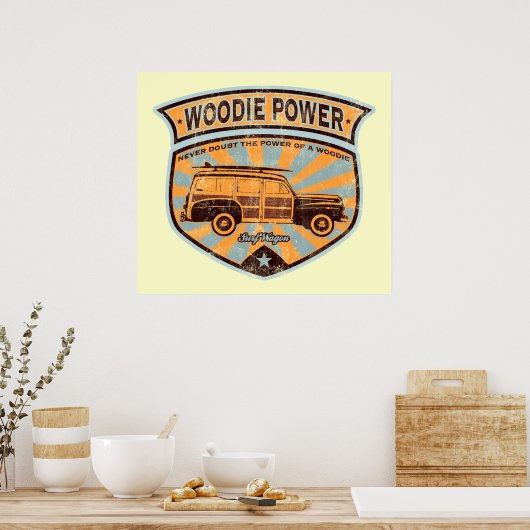 Woodie Wagon poster (Keuken)