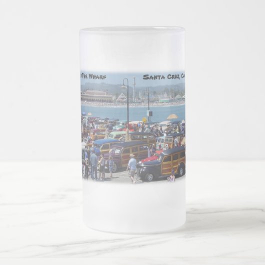 Woodies op de Mok "Wharf Santa Cruz-Frosted" (Center)