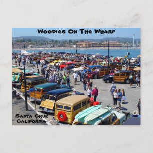 Woodies op het WWF 2010 Santa Cruz-Briefkaart Briefkaart