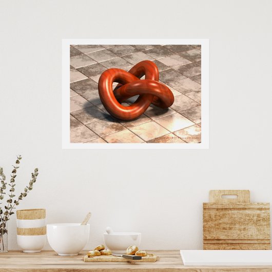 Woodknot Poster (Keuken)