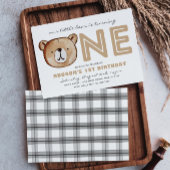 Woodland 1st Birthday Invitation | Uitnodiging tot