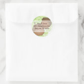 Woodland Acorns Adreslabel Stickers (Tas)