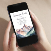 Woodland Adventure Baby shower Kaart