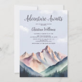 Woodland Adventure Baby shower Kaart (Voorkant)