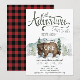 Woodland Adventure Birthday Kaart