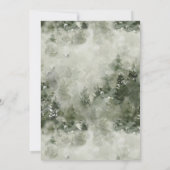 Woodland Adventure Gender Neutral Baby shower Kaart (Achterkant)