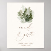 Woodland Adventure Gender Neutrale Kaarten + Gifts Poster (Voorkant)