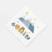 Woodland Adventure Night Sky Party Servetten (Hoek)