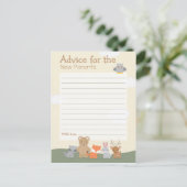 Woodland "Advice" Advieskaart (Staand voorkant)