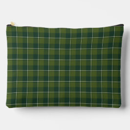 Woodland and Evergreen Plaid Dark Green Etui