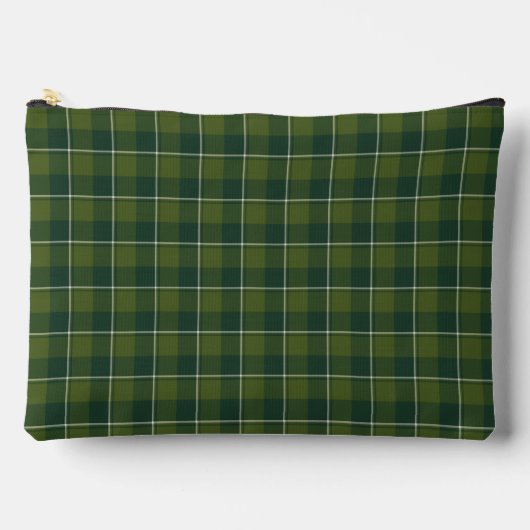 Woodland and Evergreen Plaid Dark Green Etui (Voorkant)
