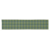Woodland and Evergreen Plaid Korte Tafelloper (Horizontaal)