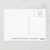 Woodland Angel Briefkaart (Achterkant)