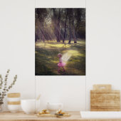 "Woodland Angel" Poster (Keuken)