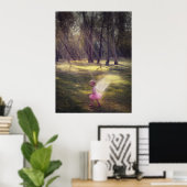 "Woodland Angel" Poster (Thuiskantoor)