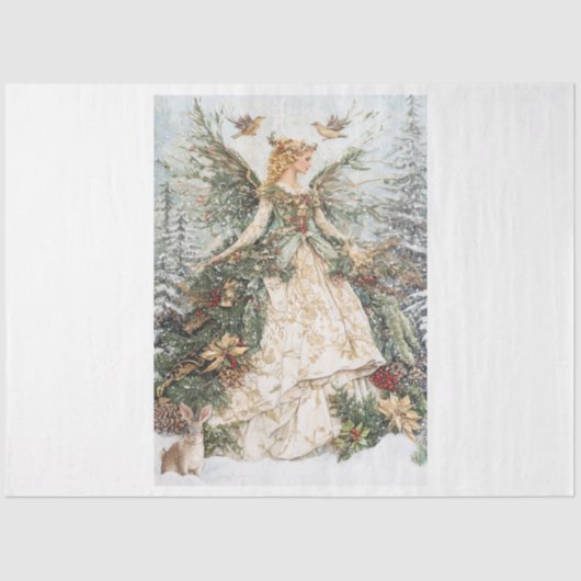 Woodland Angel Tissuepapier (Voorkant)