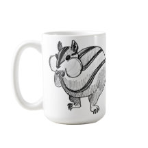 Woodland Animal Art Pencil Cute Chipmunk