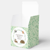 Woodland Animal Baby shower Bedankdoosjes (Geopend)