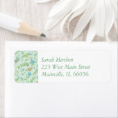 Woodland Animal Baby shower Etiket (Insitu)