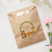 Woodland Animal Baby shower Treat Favor Bag Bedankzakje (Gezegeld)