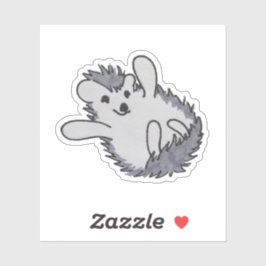 Woodland Animal Cute Happy Hegel Sticker