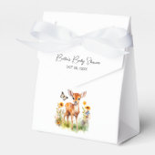 Woodland Animal Deer Baby shower Bedankdoosjes (Voorkant Zijde)