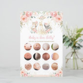 Woodland Animal Floral Baby of Beer Belly Game (Staand voorkant)