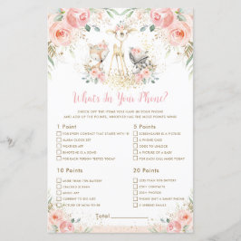 Woodland Animal Floral wat zit er in je telefoonsp