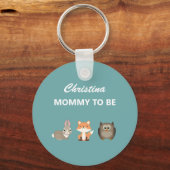 Woodland Animal Forest Mmamma Sleutelhanger (Voorkant)