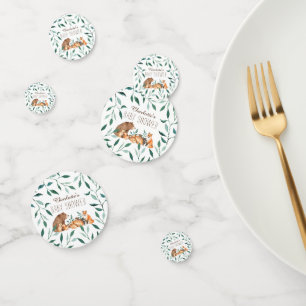 Woodland Animal Friends Baby Confetti