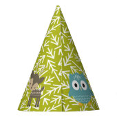 Woodland Animal Gepersonaliseerde Partij Petten Feesthoedjes (Achterkant)