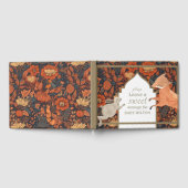 Woodland Animal Herfst Baby shower Gastenboek (Volledig)