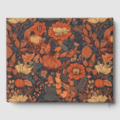 Woodland Animal Herfst Baby shower Gastenboek (Achterkant)