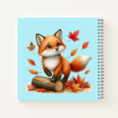 Woodland Animal Spiral Notebook Notitieboek (Achterkant)