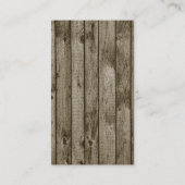 Woodland Animal Waterverf Floral Informatiekaartje (Achterkant)