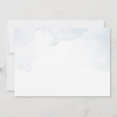 Woodland Animals 1st Birthday Party Foto Kaart (Achterkant)