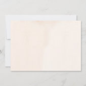 Woodland Animals 2e verjaardagsfeest foto Kaart (Achterkant)